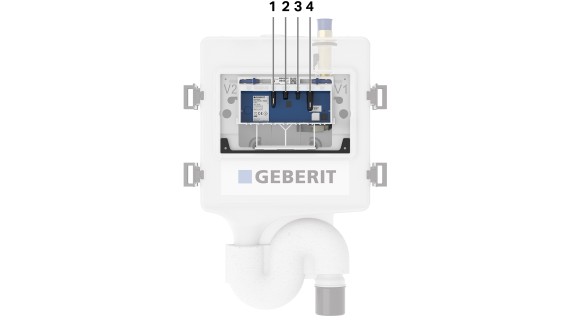 Geberit HS30 hygieniahuuhtelulaite (© Geberit)