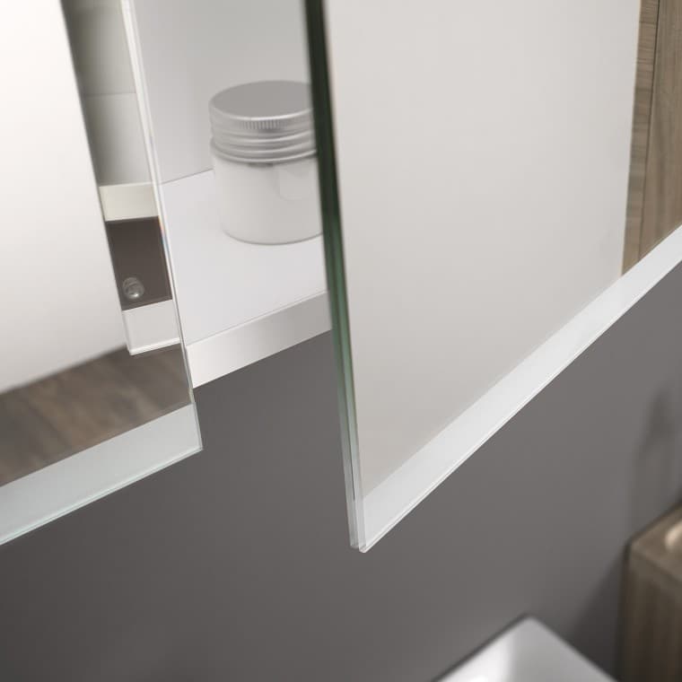 Geberit Option -peilikaapin huurrereuna Geberit Option -peilikaapin huurrereuna