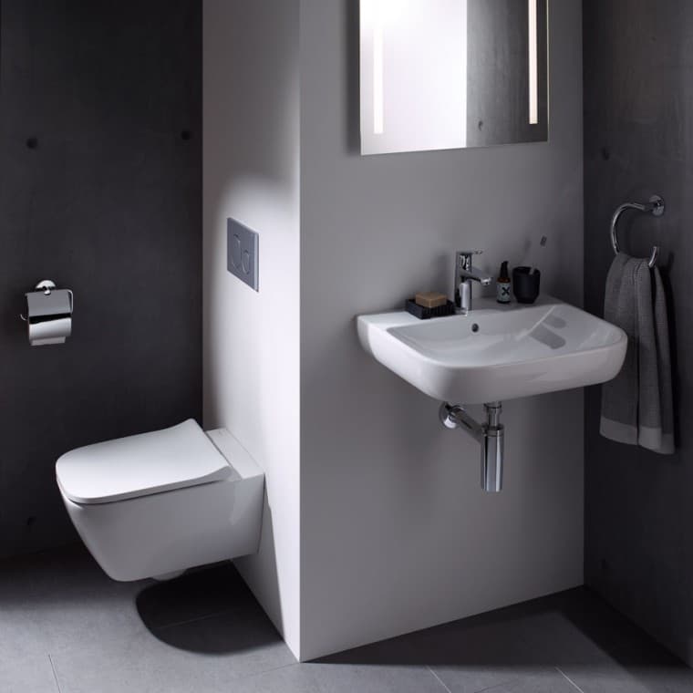 Tilaa säästävä wc-istuin Tilaa säästävä wc-istuin