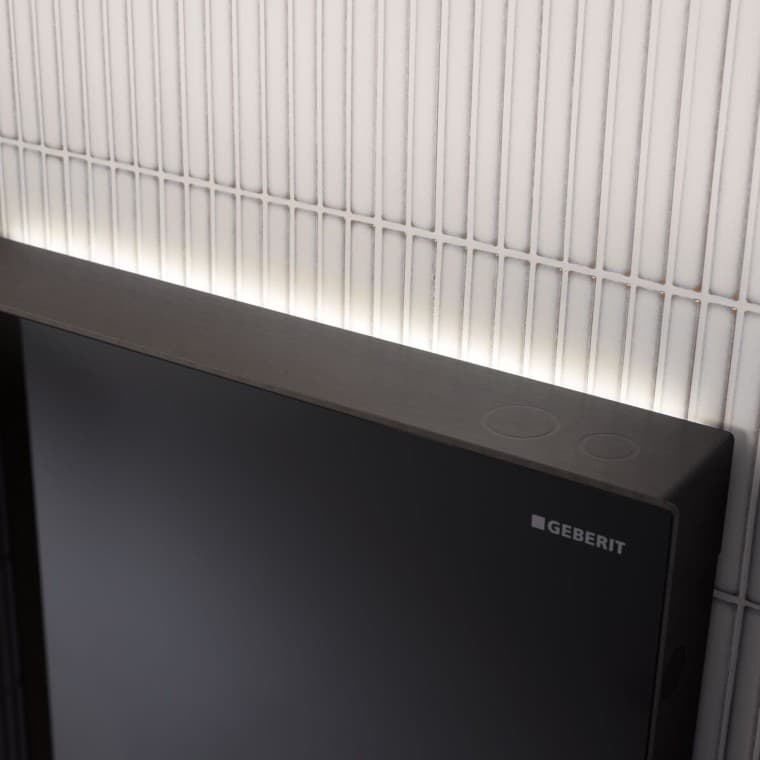 Geberit Monolith Plus -moduuli Comfort Light -mukavuusvalolla (Tulossa syksyllä 2023) Geberit Monolith Plus -moduuli Comfort Light -mukavuusvalolla (Tulossa syksyllä 2023)