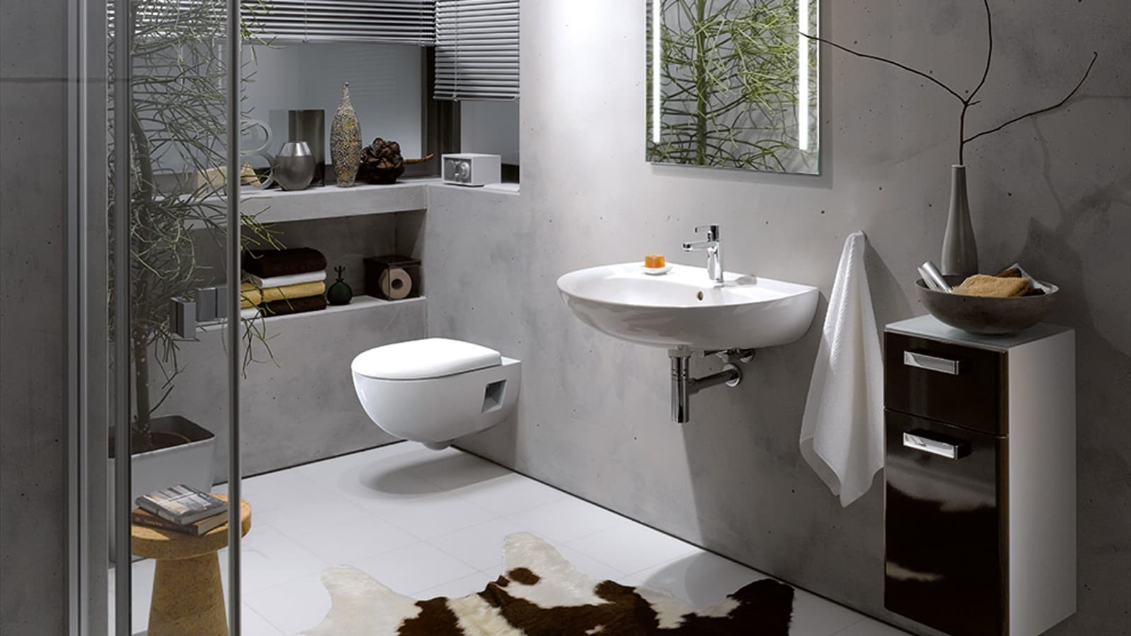 Geberit Renova -kylpyhuonesarja Geberit Renova -kylpyhuonesarja