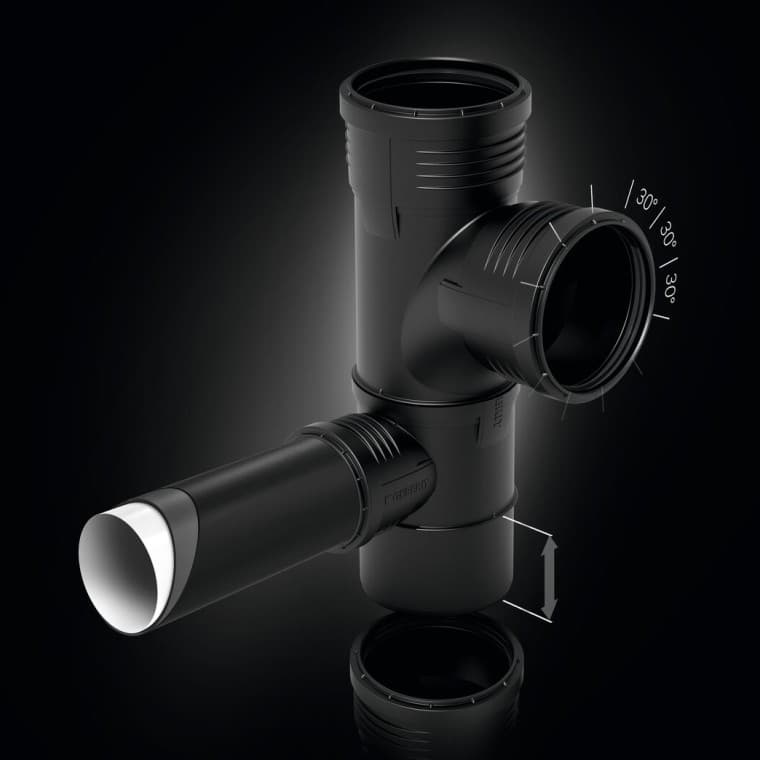 Geberit Silent-PP -erikoisyhde Geberit Silent-PP -erikoisyhde