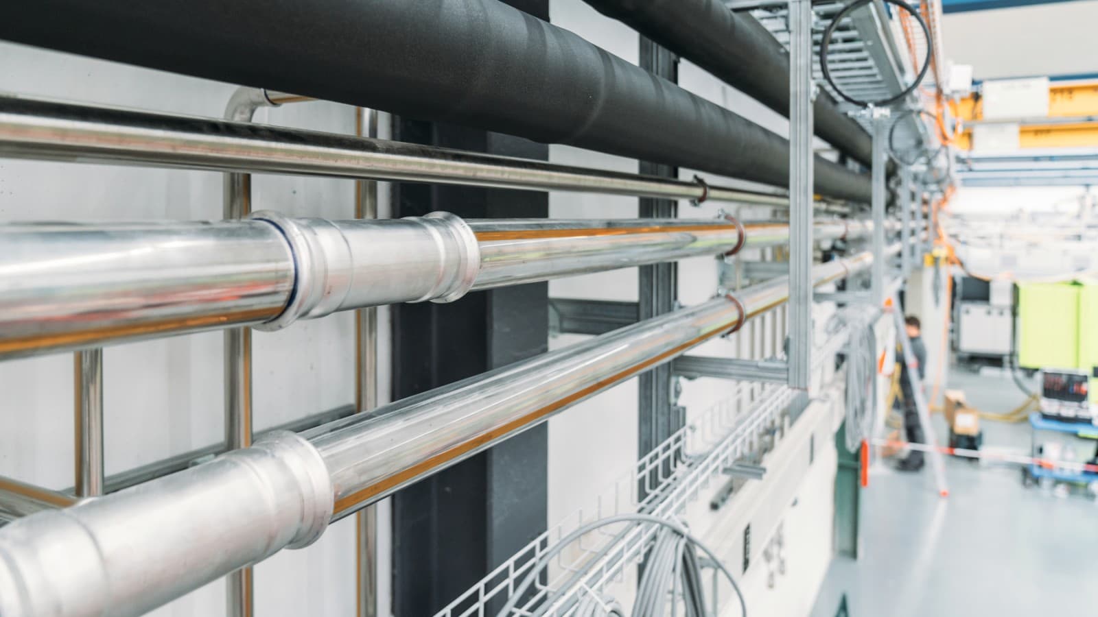 Geberit Mapress Therm tuotantolaitosten jäähdytysputkistoihin Geberit Mapress Therm tuotantolaitosten jäähdytysputkistoihin