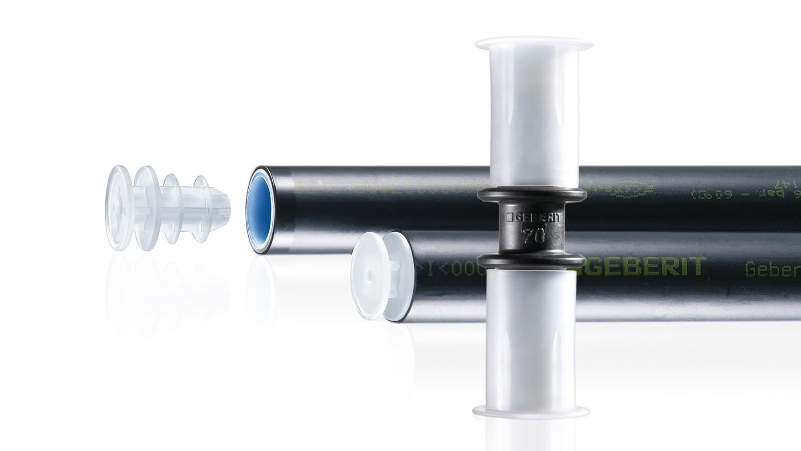 Geberit Mepla -liittimet ja putket Geberit Mepla -liittimet ja putket