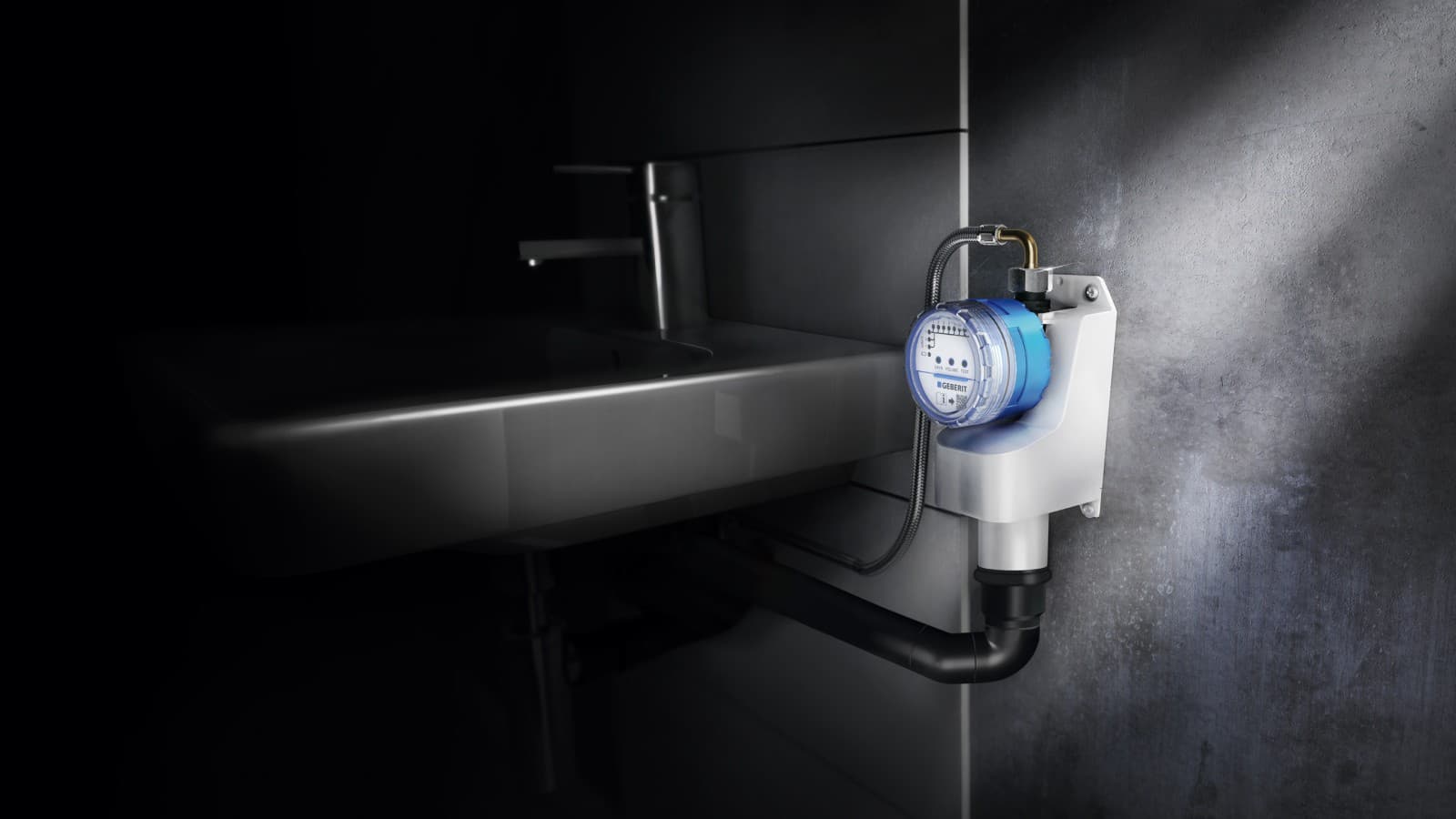 Geberit-hygieniahuuhtelulaite HS01 (© Geberit) Geberit-hygieniahuuhtelulaite HS01 (© Geberit)